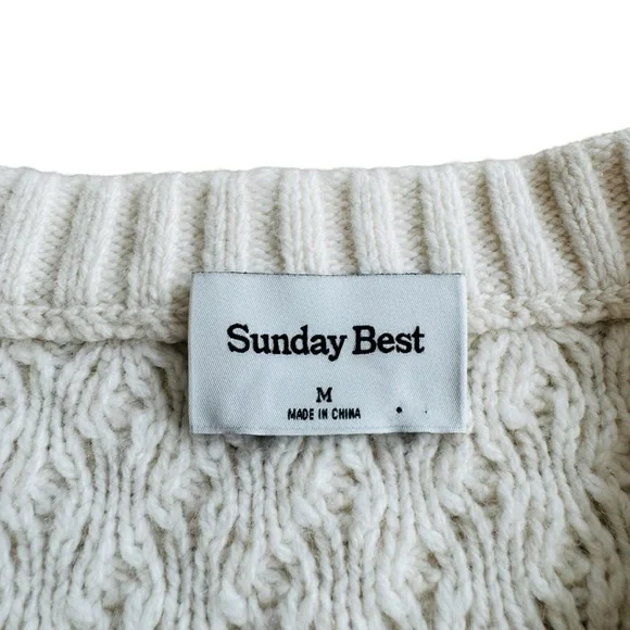 Aritzia Sunday Best Peggy Cropped Sweater - Picture 9 of 12